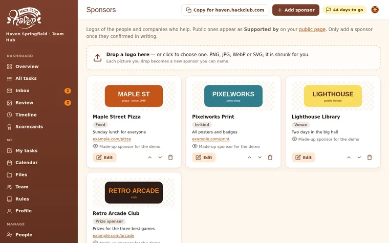 Sponsors